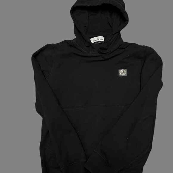 Stone Island Black Pull Over Sweater - Picture 2 of 3